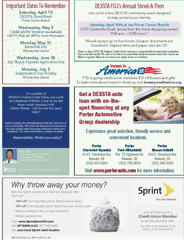Dexsta Federal Credit Union Invest in America best practices
